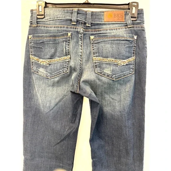 Buckle BKE Denim Scarlett Size 29R Bootcut Stretch Dark Wash Jeans‎ - Picture 6 of 11